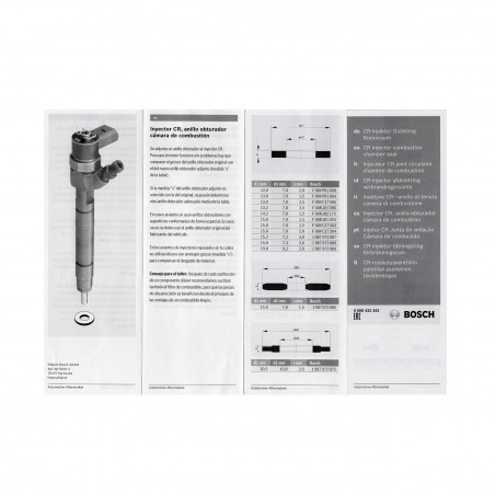 Inyector Diesel CRI Bosch para Sprinter OM647, 2003-2006, Mercedes Benz, 05137297AA, 5137297AA, A6470700187, A647070018780