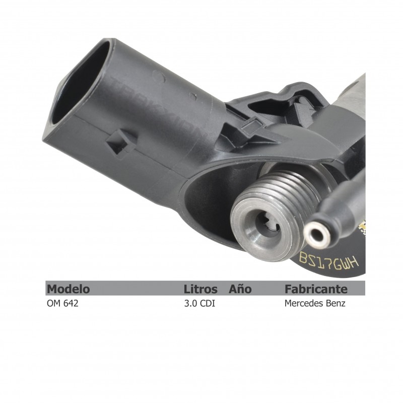 Inyector Diesel Piezoeléctrico Bosch 0445115026, 0445115063, 0445115064, 0445115071, 0445115075, 0986435355, 0986435398