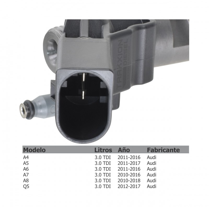 Inyector Diesel Piezoeléctrico Bosch para Q5 3.0 TDI quattro Audi 8RB, 2012-2017, 0445116039, 0445116040, 0445116072, 0986435422