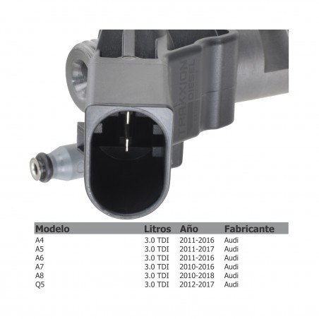 Inyector Diesel Piezoeléctrico Bosch para Q5 3.0 TDI quattro Audi 8RB, 2012-2017, 0445116039, 0445116040, 0445116072, 0986435422