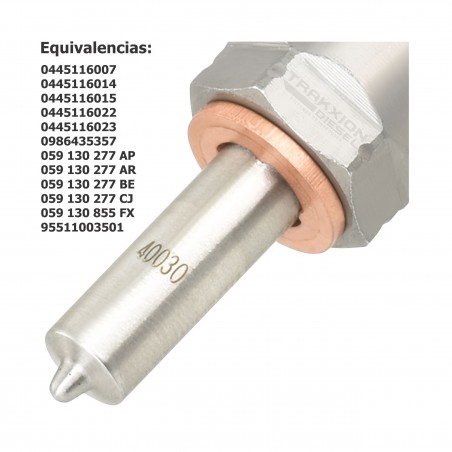 Inyector Diesel Piezoeléctrico Bosch 0445116007, 0445116008, 0445116014, 0445116015, 0445116022, 0445116023, 0986435357