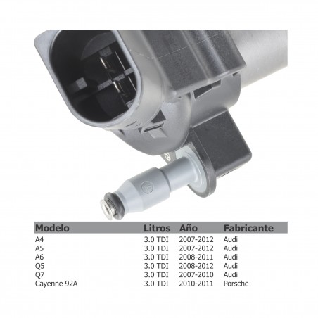Inyector Diesel para 3.0 TDI, Q5 y Q7 quattro Audi, Touareg VW, 059130277AP, 059130277AR, 059130277BE, 059130277CJ, 059130855FX