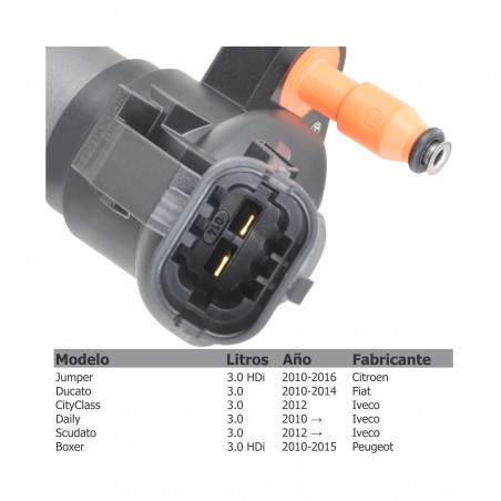 Inyector Diesel para 3.0, Ducato Fiat y Manager Peugeot, FL360 Fuso Freightliner, 0445116019, 0445116059, 0986435395