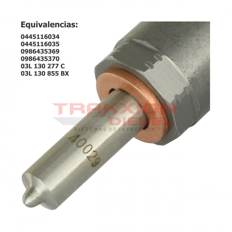 Inyector Piezo Diesel nuevo original Bosch para 2.0 TDI Transporter 2009-2019 Volkswagen, 0445116034, 0445116035, 03L130277C