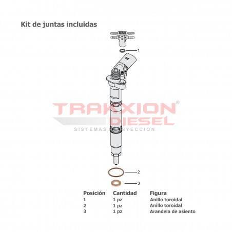 Inyector Piezo Diesel nuevo original Bosch para 2.0 TDI Transporter 2009-2019 Volkswagen, 0445116034, 0445116035, 03L130277C