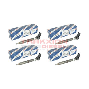 Juego de 4 inyectores Diesel nuevos originales Bosch para 2.0 TDI Transporter 2009-2019 Volkswagen, 0445116034, 03L130277C