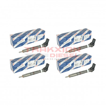 Juego de 4 inyectores Diesel nuevos originales Bosch para 2.0 TDI Transporter 2009-2019 Volkswagen, 0445116034, 03L130277C Juego de 4 inyectores Diesel nuevos originales Bosch para 2.0 TDI Transporter 2009-2019 Volkswagen, 0445116034, 03L130277C