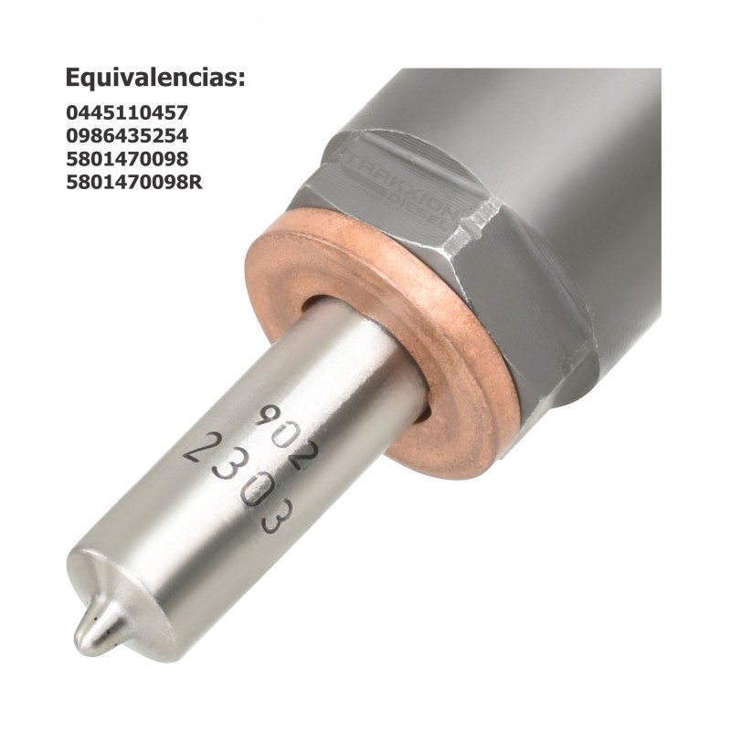 Inyector Diesel Bosch para Tractor Farmall 80, 85, 90, 95, 100, 105, 110, 115, Tractor Quantum 80, 90, 100, 110, Case 5801470098