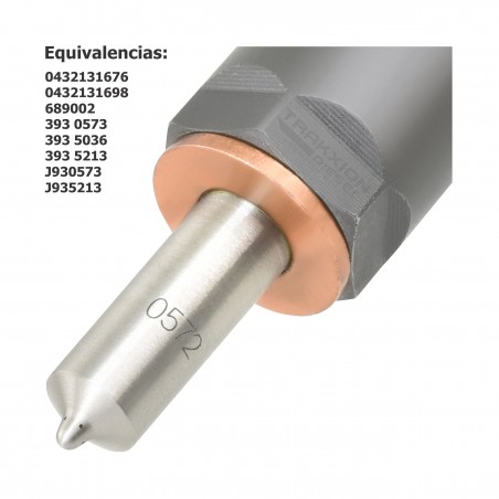 Inyector Diesel Bosch para LV80 U80 Tractor Cargador, Case New Holland y 3.9 4B Cummins, 0432131698, 3930573, J930573, KDAL59P16