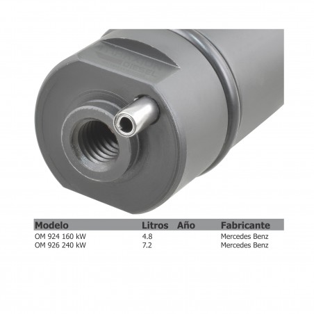 Inyector Diesel Bosch para Mercedes Benz, 0432191282, A0060172821