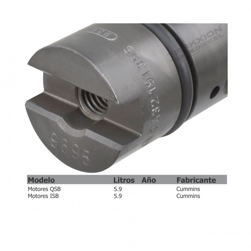Inyector Diesel para 5.9 ISB, QSB, Cummins, 0432191355, 3939826, CPL 8041, 8090, 8107, 8110, 8112, 8113, 8169, 8254, 8384, 8385