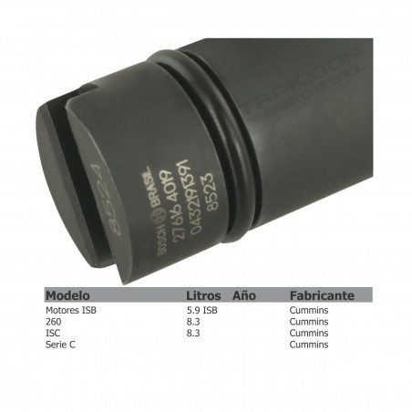 Inyector mecánico Diesel Bosch 0432191391 para 8.3 ISC 260, Serie C, Cummins CDC, 3944211, 3948523