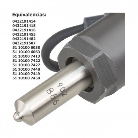 Inyector Diesel para D28 MAN, Lion's, TG, TGA, Bus y Truck, 0432191414, 0432191455, 51101006036, 51101007427, 51101007449