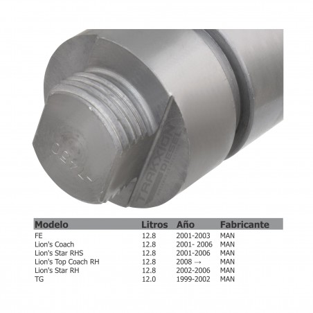 Inyector Diesel Bosch para MAN D28, Truck & Bus, 0432191416, 0432191483, 0432191508, 51.10100-7414, 51.10100-7421, 51.10100-7450