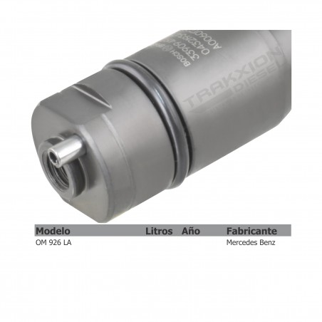 Inyector Diesel Bosch para OM926 LA EPA04, Mercedes Benz, 0432193475, A0060172921