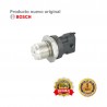 Sensor de presión Diesel 1800 Bar para Ducato Maxi Multijet 2.3 y 3.0 Fiat, 0281006158, 504382372, 55230978, 55576178, 815207