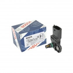 Sensor de presión de Aire Bosch MAP para Minicargador, Tractor, Retroexcavadora, New Holland, 504245257, 504088431, 504369148
