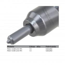 Inyector Diesel 126-0499, 131-7150, 173-4059, 173-9267, 173-9268, 196-1401, 222-5967, EX639349 para 3126B CAT, 7.1 mm, 210 HP