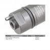 Inyector Diesel 0432191233, 9080711, Bosch para Liebherr