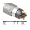 Inyector Diesel Bosch 0445120123 equivalente Cummins 4937065, Dongfeng D4937065, Tata 570107999907 para 3.9 y 5.9 ISBe Cummins