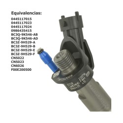 Inyector Diesel BC3Q9K546AB, BC3Q9K546AD, BC3Z9H529A, BC3Z9H529B, BC3Z9H529E, BC3Z9H529F para 6.7 PowerStroke, V8 F-Series, Ford