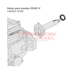 Reten 146601-0700, 9461615373, H146601070 de bomba de inyección Diesel Covec-F para H100 Hyundai