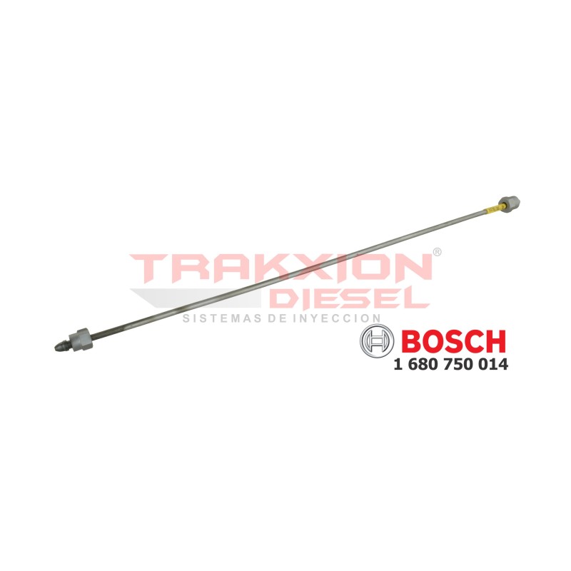 Tubo de presión Diesel 1680750014, 6X2X600, M12XM14, Bosch