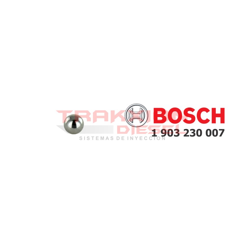 Bola tapón 1903230007 de bobina de inyector Diesel CRIN Bosch, 1300176, 9935950