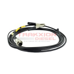 Sensor piezo eléctrico 1687224286 de bloqueo de bomba Diesel VP44 Bosch, incluye cable de conexión 1684465051