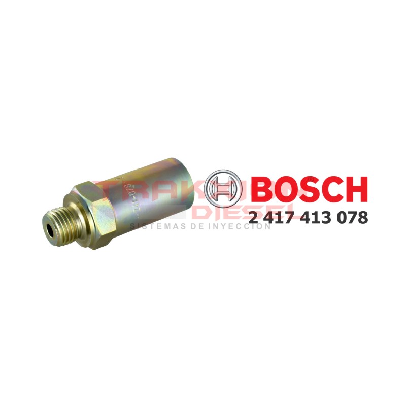 Válvula de retorno de bomba lineal Diesel Bosch 2417413050, 2417413064, 2417413078, 84100351, 93193490, 81125050011, OD20598