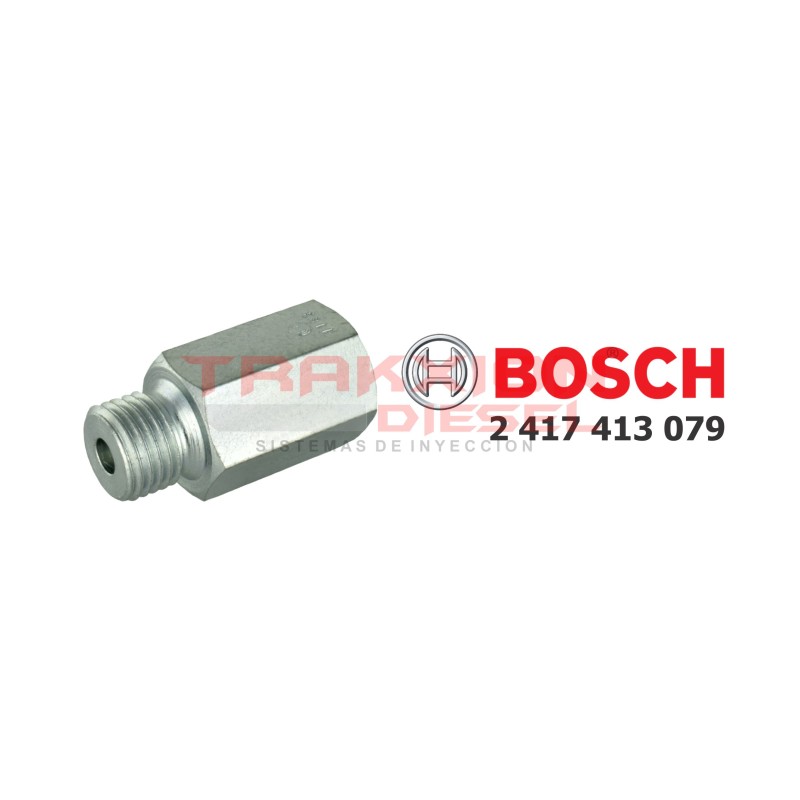 Válvula de retorno de bomba lineal Diesel Bosch 2417413079, 1353622