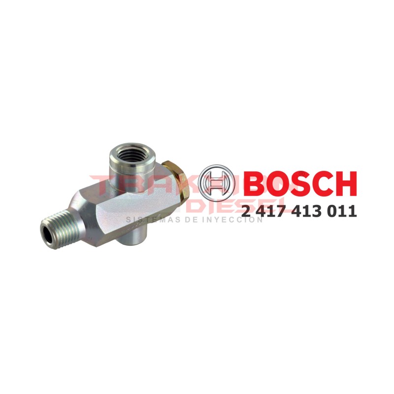 Válvula de retorno de bomba lineal Diesel Bosch 2417413011, 935241, 5000811688