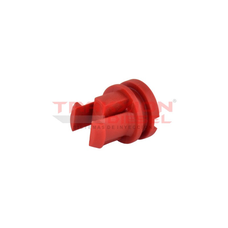 Capsula precintadora tapón rojo de bomba Diesel Bosch 2420591007, 93191701, 81.11560-0017, 81115600017, 5600419329, 1371971