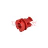 Capsula precintadora tapón rojo de bomba Diesel Bosch 2420591007, 93191701, 81.11560-0017, 81115600017, 5600419329, 1371971