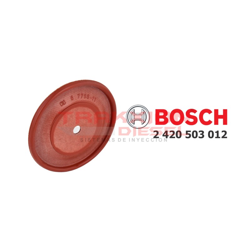 Diafragma membrana de bomba lineal Diesel Bosch 2420503012, 1309676, 81.11537-0006, 81115370006, 5001823226