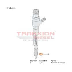 Inyector Diesel Continental para Transit Ranger Ford, A2C8139490080, 1819881, CK4Q9K546AA CK4Z9E527A CK4Q-9K546-AA CK4Z-9E527-A