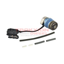 Electroválvula de caudal 12V de bomba VP29/30 Diesel Bosch 0986444973, 2467010021, 2467010028, 4C1Q9D417AA, XS4J9D406AA