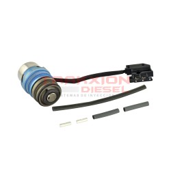 Electroválvula de caudal 12V de bomba VP29/30 Diesel Bosch 0986444973, 2467010021, 2467010028, 4C1Q9D417AA, XS4J9D406AA