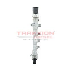 Riel de presión Diesel 28387801, 04L130093 para 2.0 TDI Crafter, Transporter, 2016-2021, VW, con válvula 28523501, 04L130764B