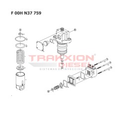 Kit de juntas F00HN37759 de bomba Diesel PLD para Mack, Renault, Volvo, 5600679460