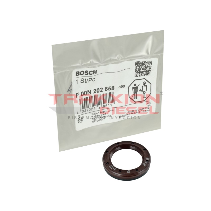 Retén 25x36mm de bomba CP3 Diesel Bosch F00N202658