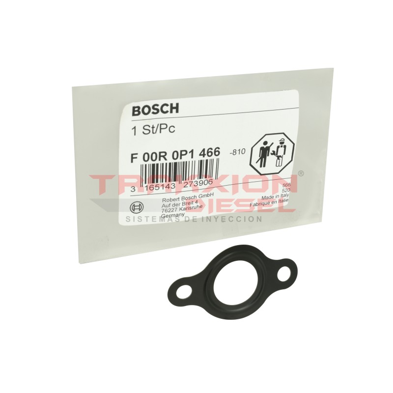 Chapa cubrejunta de válvula Diesel Bosch F00R0P1466, 193334, 71719656, 42538467, 93182232, 5001857475, 7701053558, 5001-85-7475