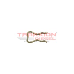 Estribo, grapa, seguro, clip F00RJ00322, F00VC22003 de conexión de retorno de inyector Diesel Bosch