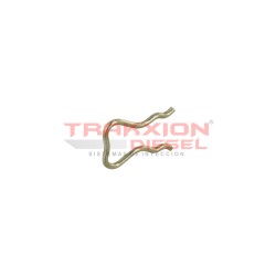 Estribo, grapa, seguro, clip F00RJ00322, F00VC22003 de conexión de retorno de inyector Diesel Bosch