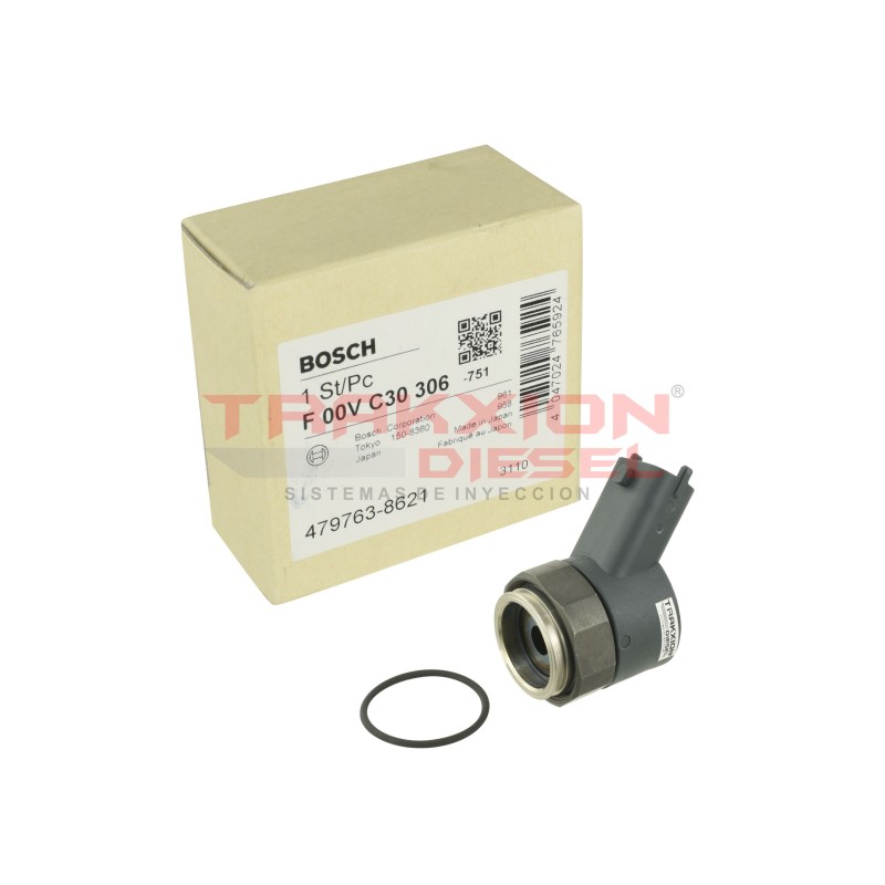 Bobina F00VC30306, 479763-8621 de inyector Diesel Bosch para 3.0 ZD30 Urvan Nissan