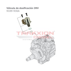 Válvula de control de presión de bomba Diesel Delphi para Traveller, Expert, 3008, 5008, 2.0 HDi Peugeot, 9109-936A, 193345