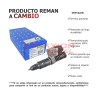 Inyector Diesel Reman EX634970 Delphi para S60 12.7L Detroit Diesel, DDEC II, III, 5234970, 523-4970, R5234970