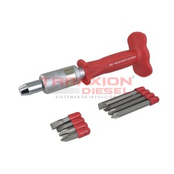 Llave De Impacto De 3/8 pulgadas incluye Set De 8 Puntas OTC4608