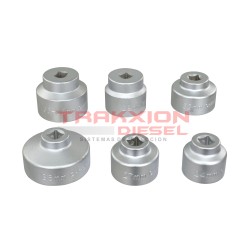 Juego de 6 dados OTC 6786 para remover cartuchos de filtro de aceite