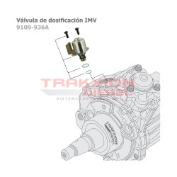 Válvula dosificadora IMV 9109-936 9109-927 320/A6674 JCB & PSA